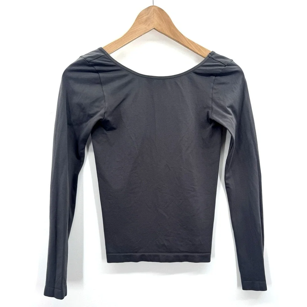 Minimalist Intimately FP Women M/L Crop Top Square Back Athletic Athleisure Chic